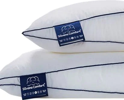 Silvana Comfort hoofdkussen (Blauw)
