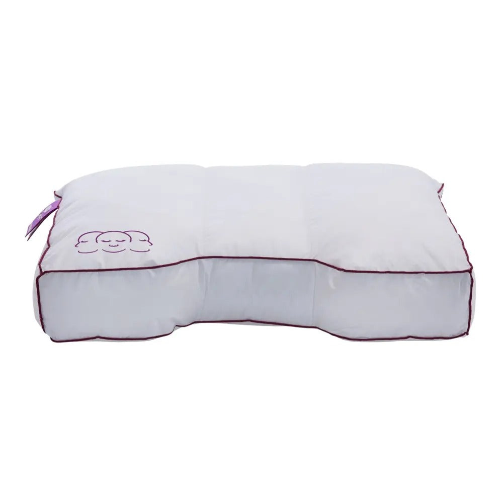 Silvana comfort hoofdkussen (Paars)