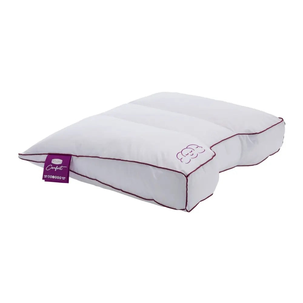 Silvana comfort hoofdkussen (Paars)