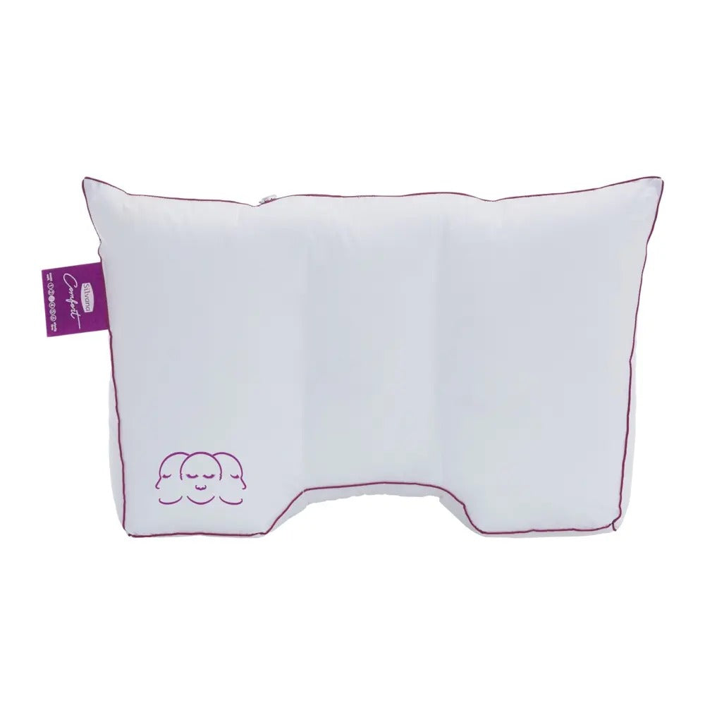 Silvana comfort hoofdkussen (Paars)